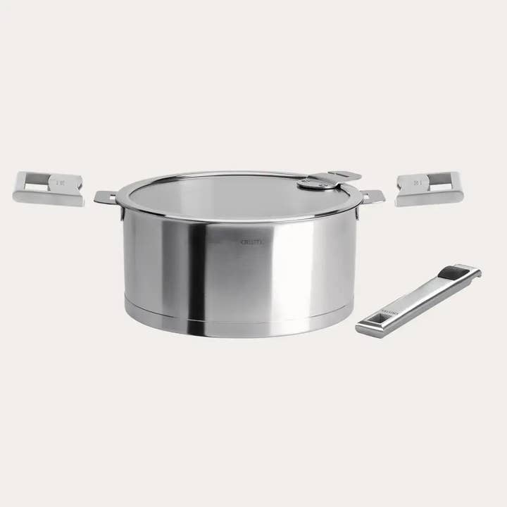Saucepan with handle set for wholesale by Cristel