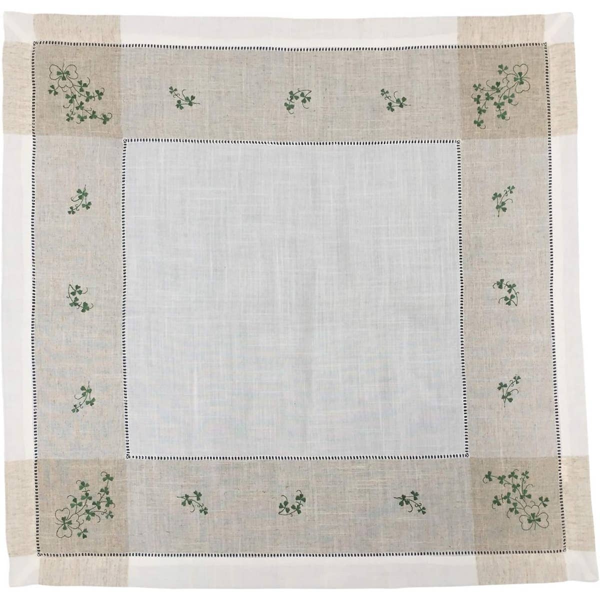 Dublin Gift Company – wholesale Tablecloth – Samuel Lamont Kinsale Irish Shamrock Tablecloth3