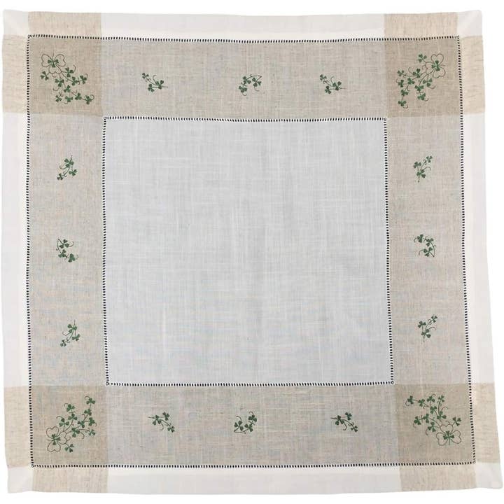 Dublin Gift Company - Wholesale Tablecloth - Samuel Lamont Kinsale Irish Shamrock Tablecloth3