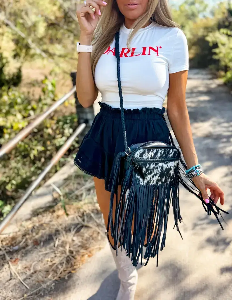 Boho Ranch Shop - Venta al por mayor Bandolera - Mujer - Monedero THE MEGAN CROSSBODY de piel de vacuno Western Tooled10