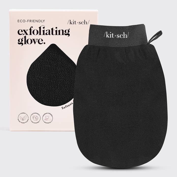 Exfoliating Glove - Black for wholesale by KITSCH