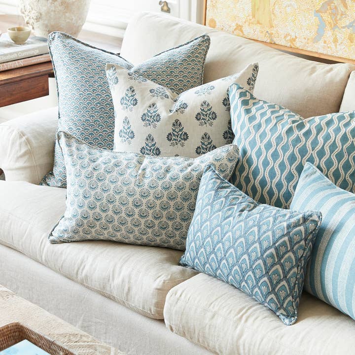 Walter G - Wholesale Throw pillow cover - Haveli Mineral Pillowcase1