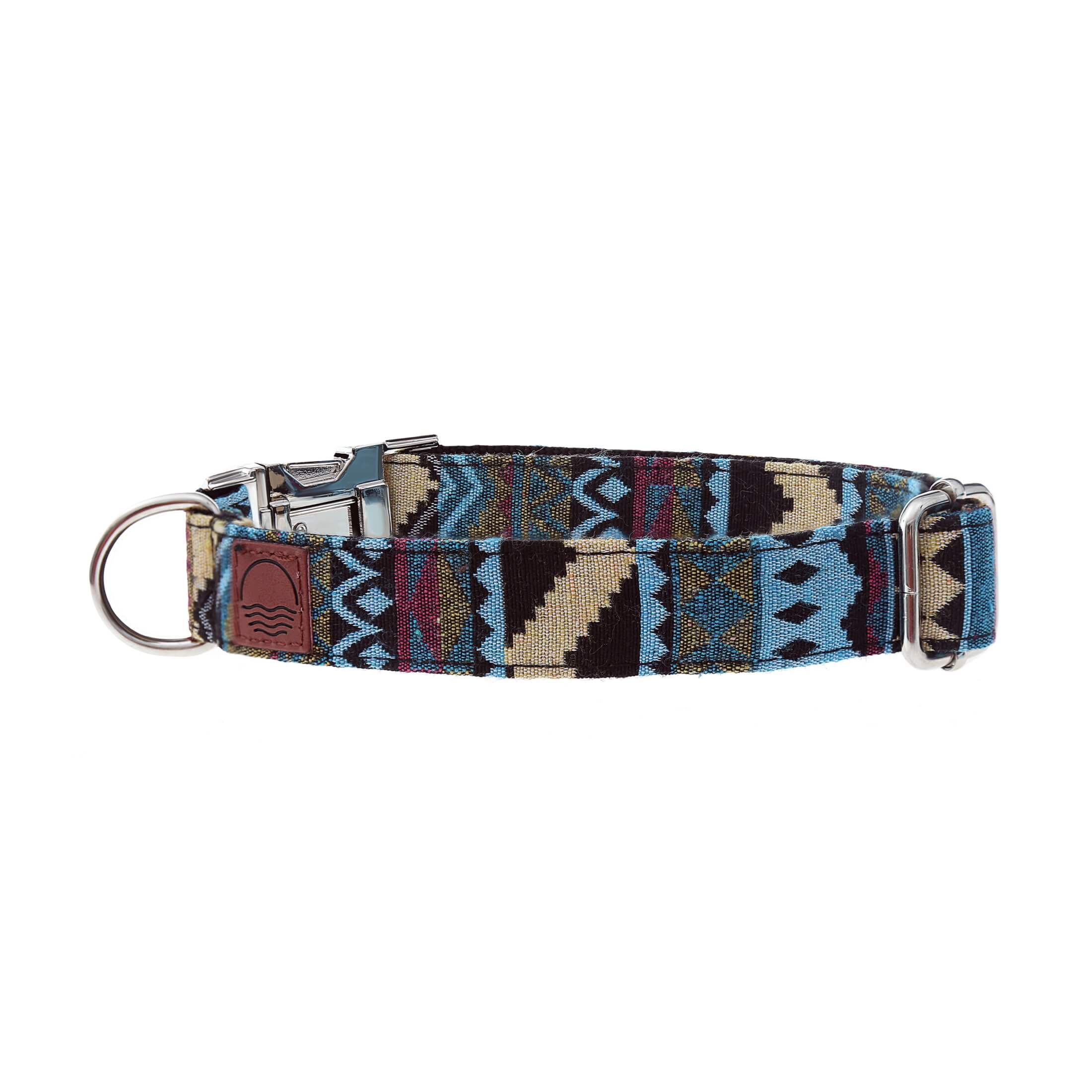 Made By Nami - Wholesale Pet Collar - Dog - Boho Dog Collar - Blue1