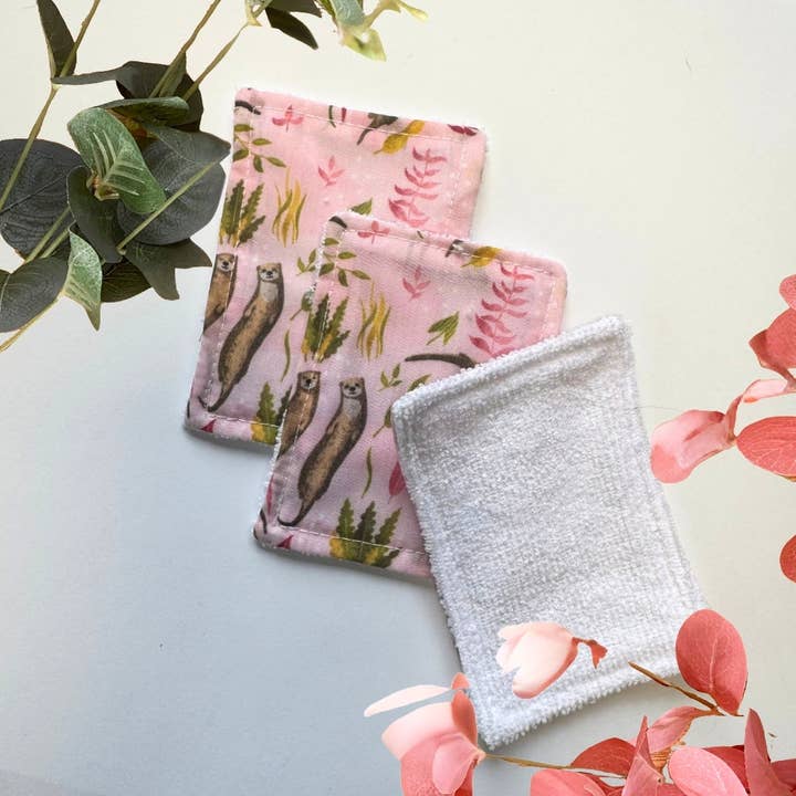 Otter Reusable Exfoliating Pads -Textured Reusable Pads for wholesale by Tahlia Paige