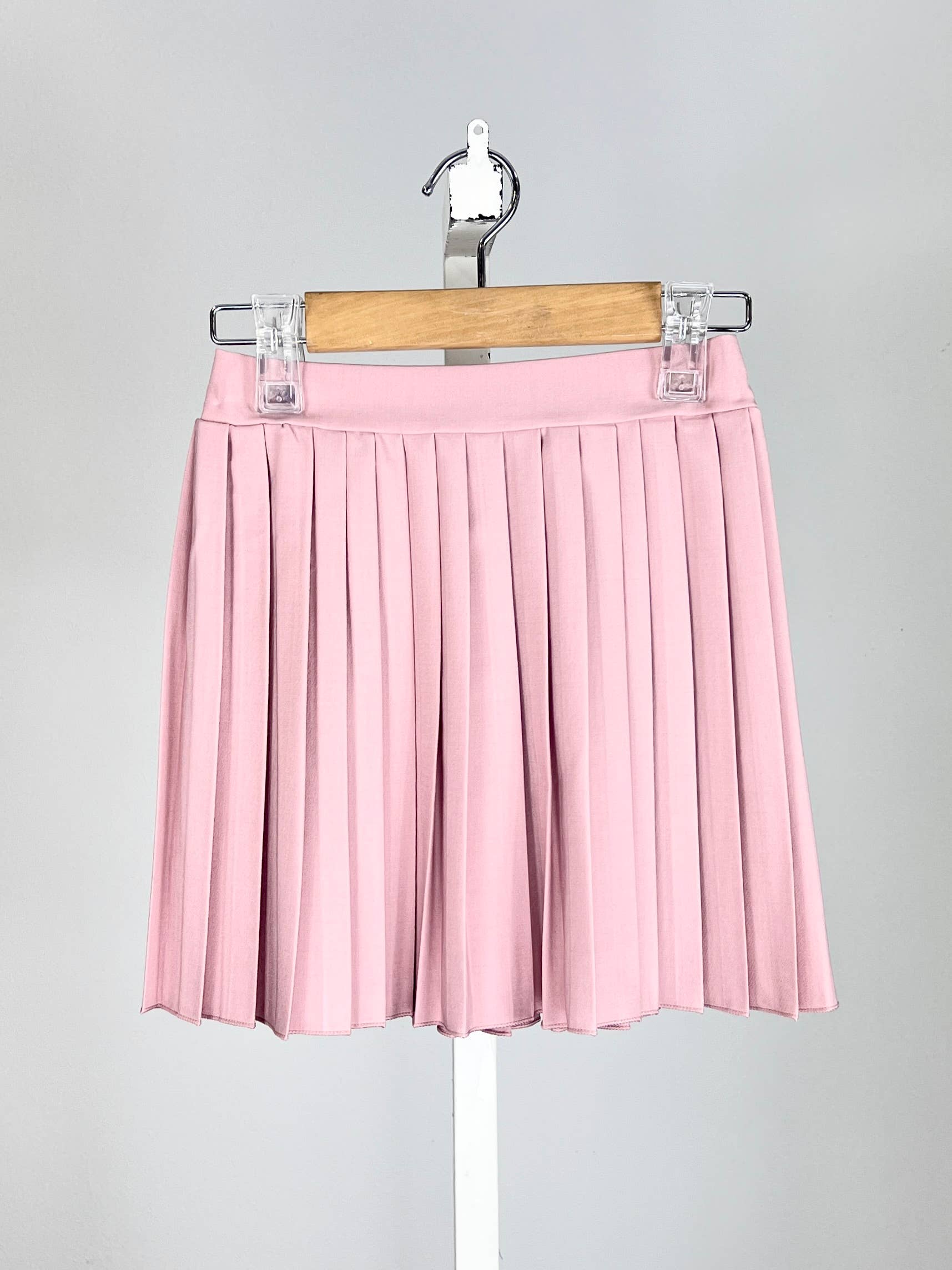 MINI MIGNON PARIS - Wholesale Skirt - Kids - Solid pleated schoolgirl skirt for girls1