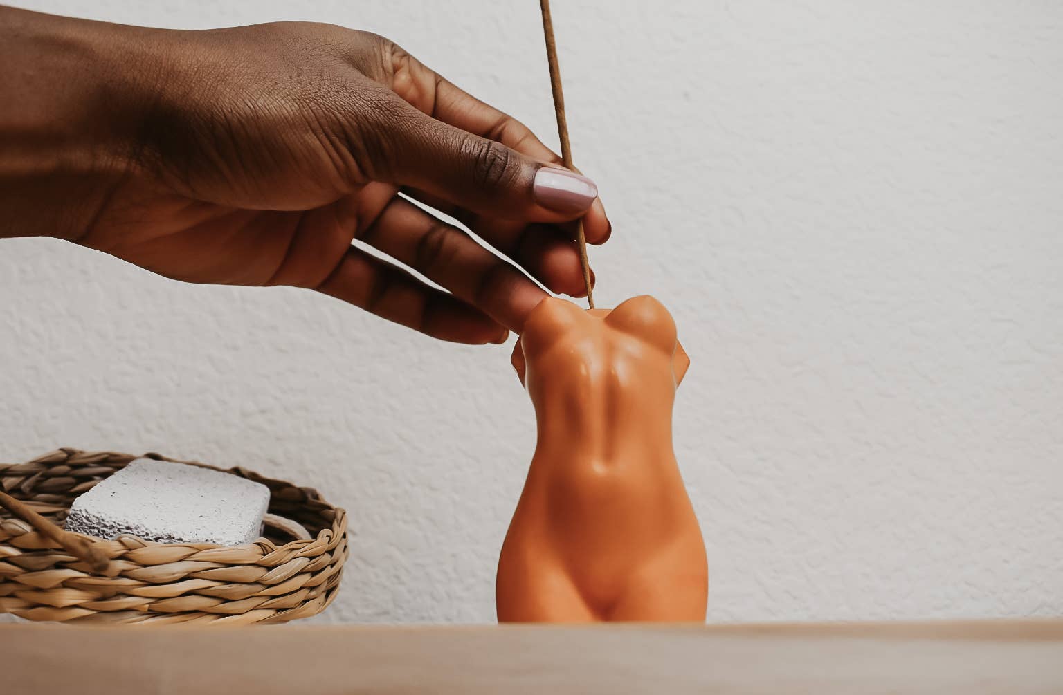 My Terracotta Home - Wholesale Incense Holder - Jabali Incense Holder | MTH Torso Incense Holder3