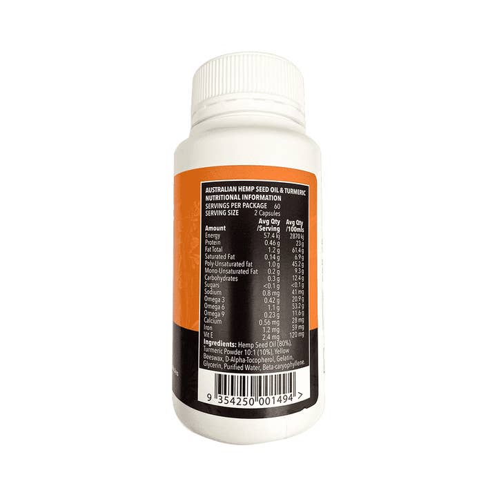 Margaret River Hemp Co – Großhandel Nahrungsergänzungsmittel/Vitamin zum Einnehmen – Hanfsamenöl-Kapseln2