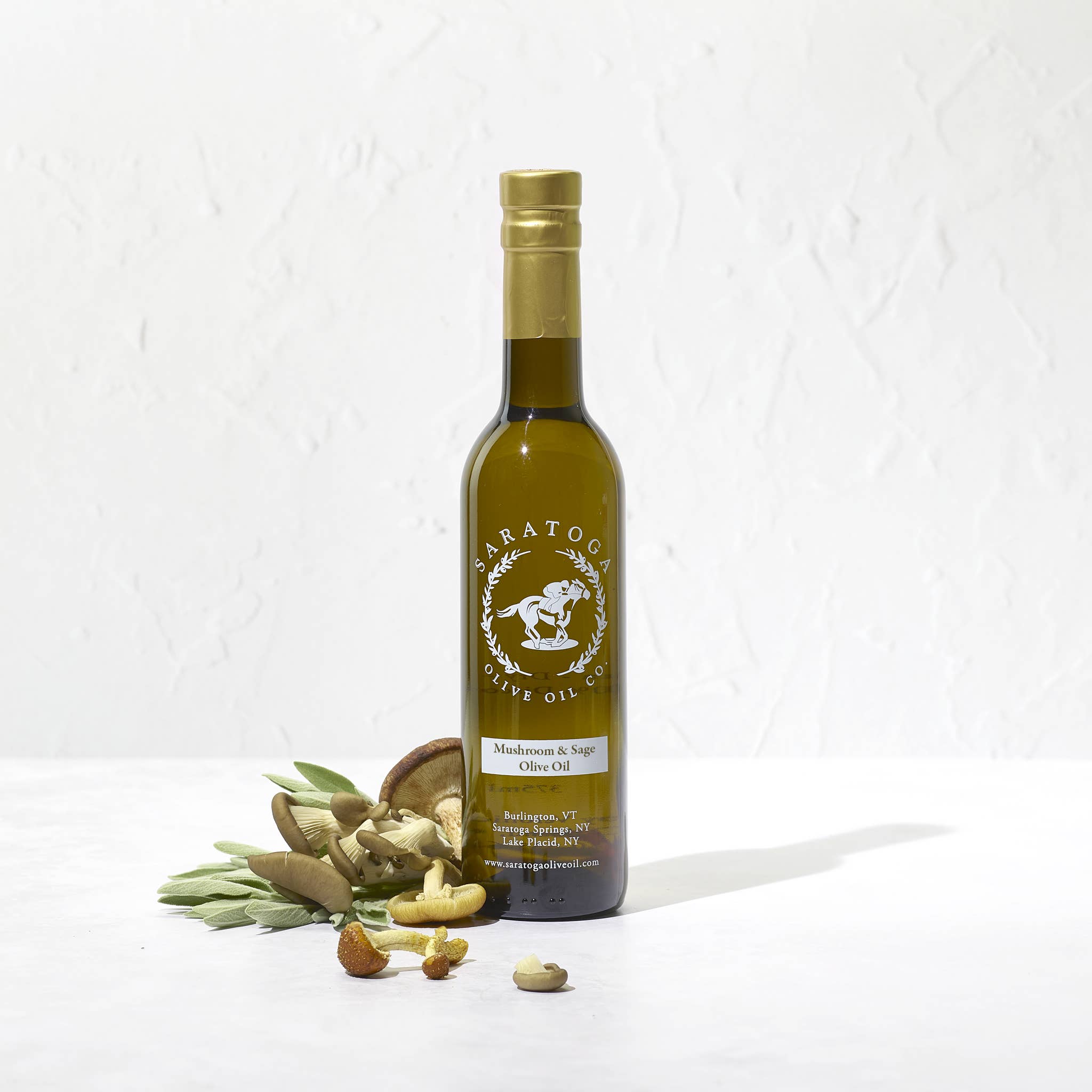Saratoga Olive Oil Company - Vente Huile d'olive - Huile de sauge aux champignons