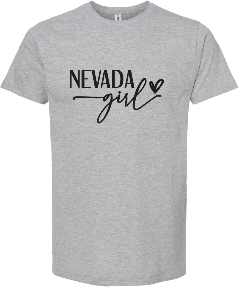 ellembee gift - Wholesale Screen Printed T-Shirt - Women's - Nevada girl graphic tee | state pride tee shirt | 6 color1