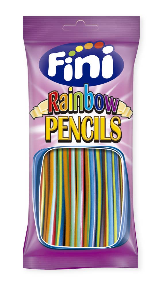 123bonbon - Wholesale Gummy - FINI SMOOTH STICK 6 COLOURS PENCILS 90G