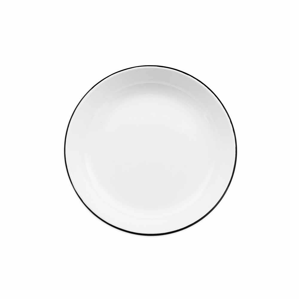 Crow Canyon Home - Wholesale Dinner Plate - Vintage Enamelware Pasta Plate1