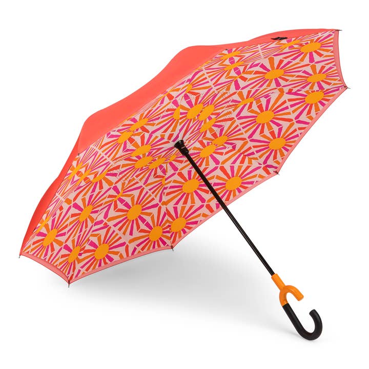 Shedrain - Wholesale Umbrella - Women's - Shedrain Reverse Close Stick Umbrella Prints