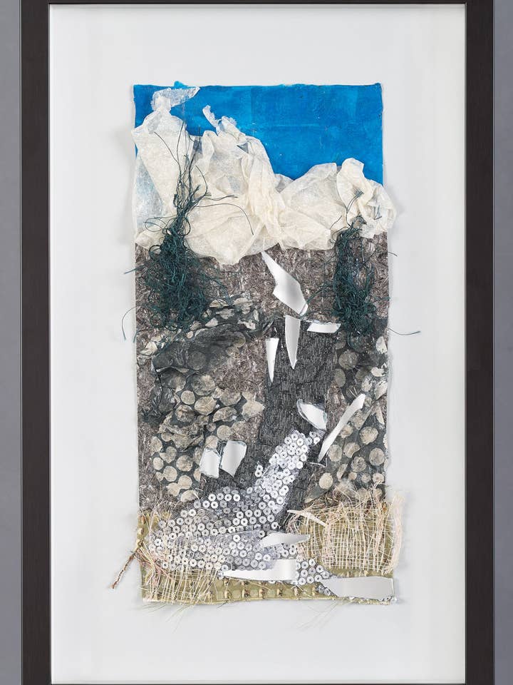 Cascade - original assemblage for wholesale by FREAK'N ART