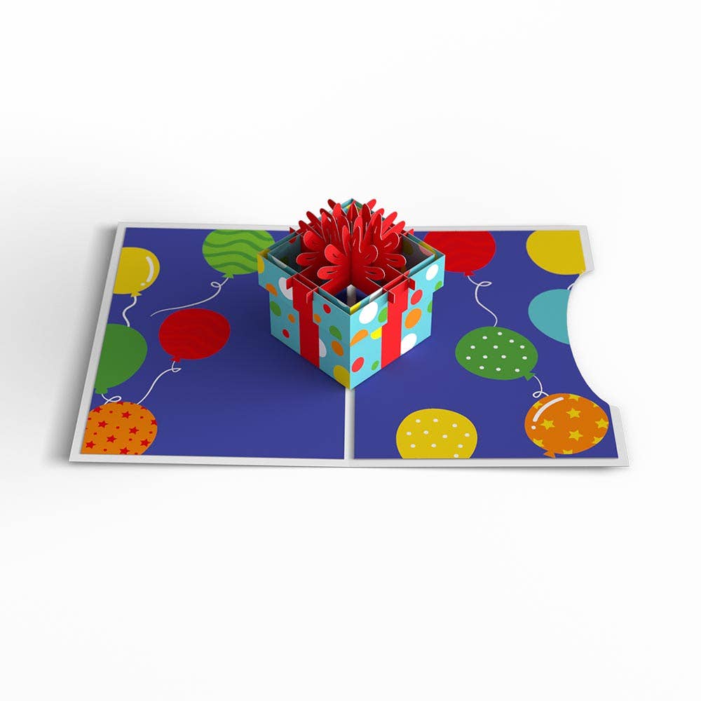 Lovepop Cards - Wholesale Birthday Card - Happy Birthday Endless Surprises 5"x7” to 2"x3” Nesting Card10