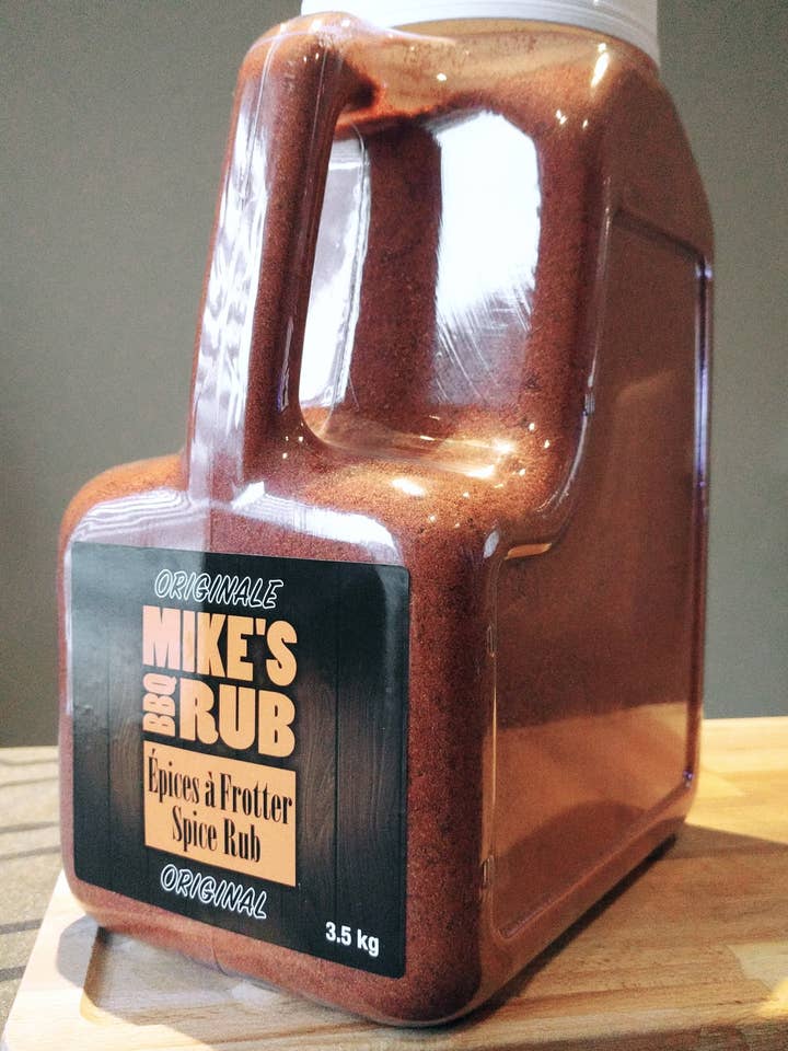 Mike's BBQ Rub Original 3.5 KG jar for wholesale by Mike's BBQ Rub