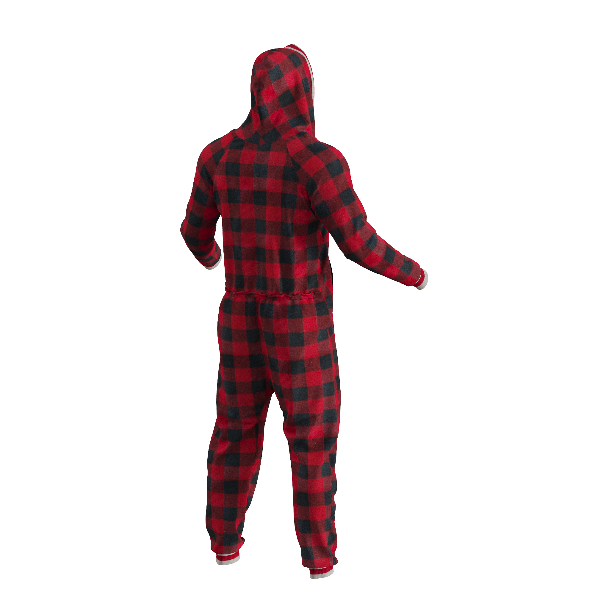POOK - Wholesale Onesie - Unisex - Pook Onesie - Red (Adult Unisex)7