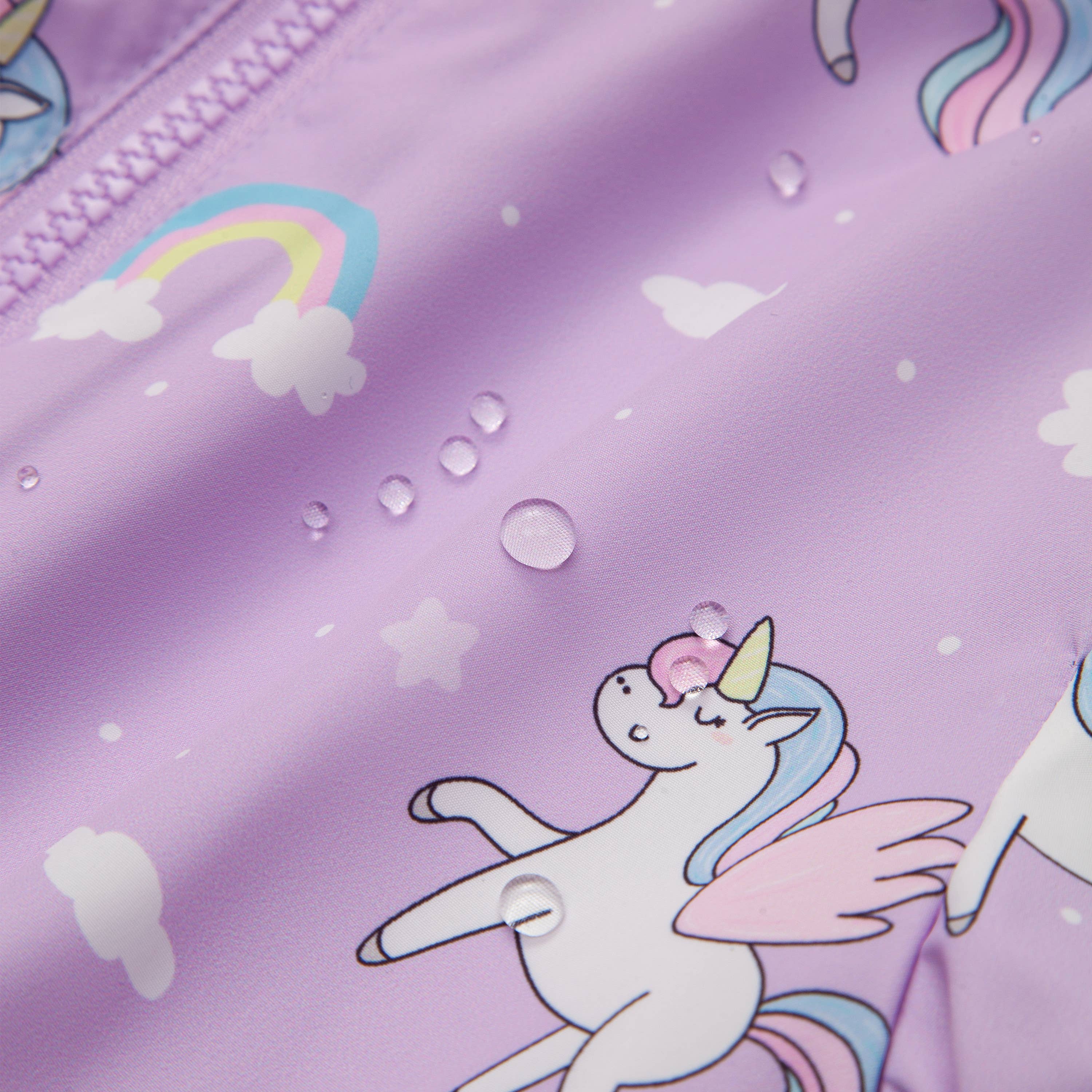 Rokka & Rolla - Wholesale Windbreaker - Kids - Toddler Girls' Fleece Lined Windbreaker Rain Jacket6