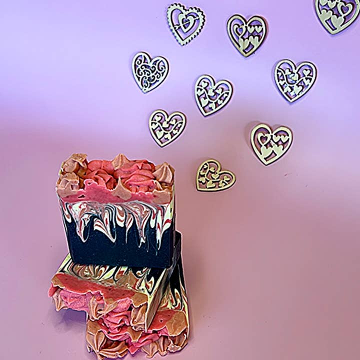 LaVic Organics – sabonete sólido por atacado – Sabonete de rosto Valentines Spa1