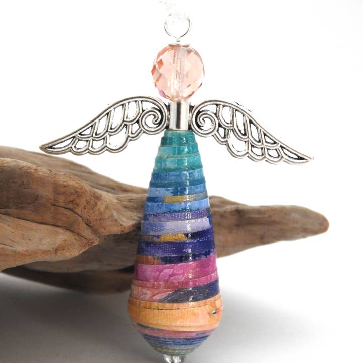 Allison Lake Handmade - Wholesale Ornament - Handcrafted In Memory Angel Keepsake Memorial Ornament Gift7