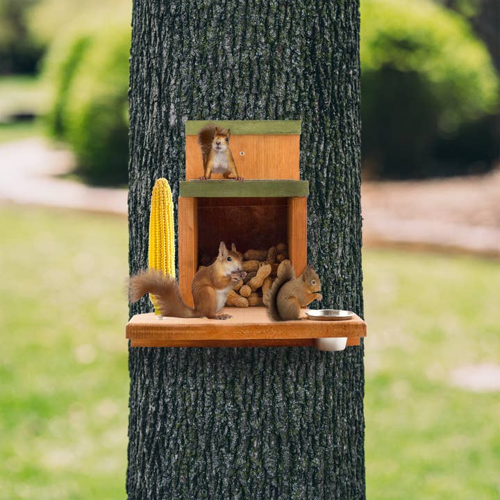 Kurated Korner – wholesale Bird feeder – Uncle Dunkel's Ultimate Squirrel Munch Box Feeder8