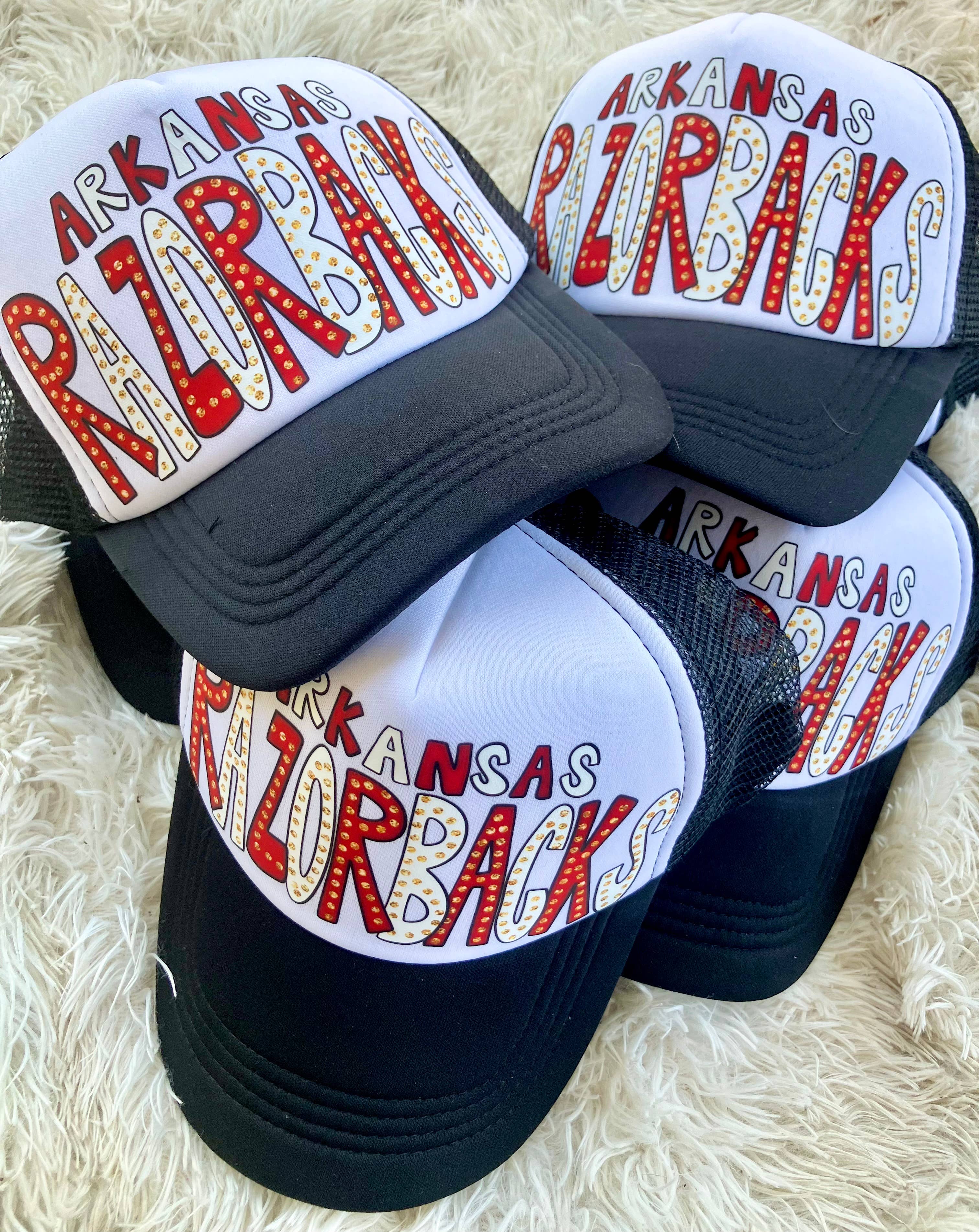 on the Bayou - Wholesale Trucker Hat - Unisex - Arkansas Razorback inspired trucker hat8