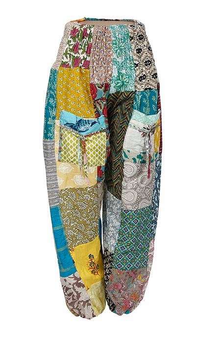 Kaleidoscope Accessories - Wholesale Pants - Women's - Patchwork Pants, Assorted Designs6