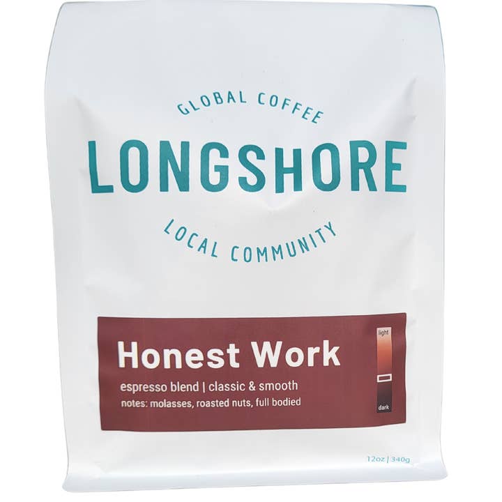 Honest Work for wholesale by Longshore Coffee