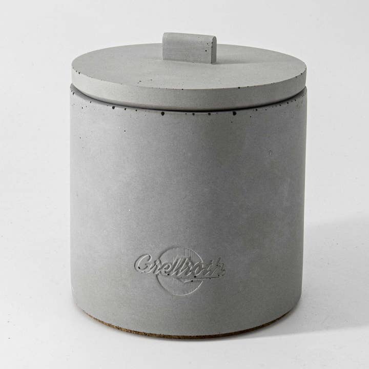 Grellroth Produktdesign - Wholesale Outdoor Candle - Concrete Outdoor Fire “Light” Height 120 With Weather0