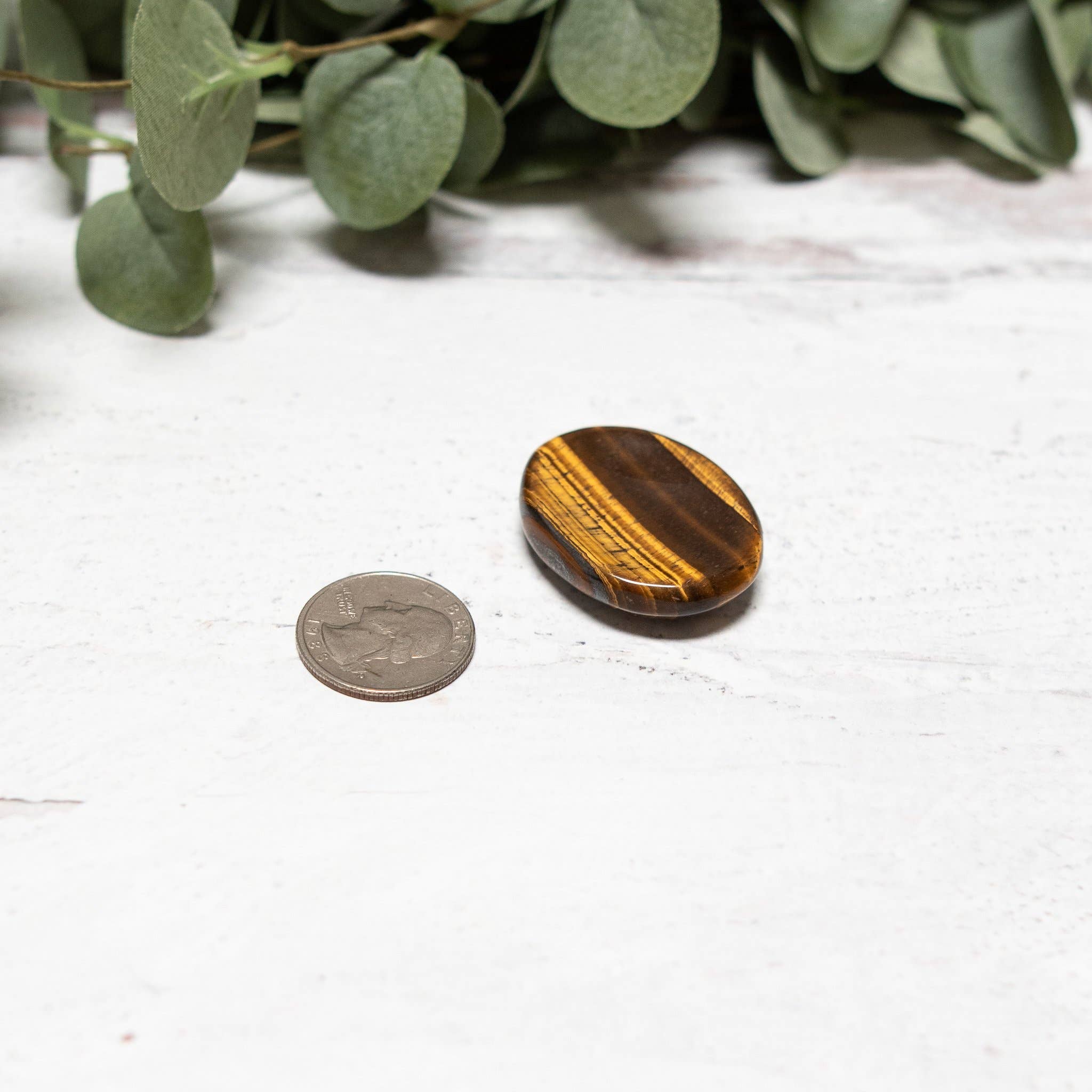 Tiny Rituals - Wholesale Spiritual Stone/Crystal - Tiger Eye Worry Stone3