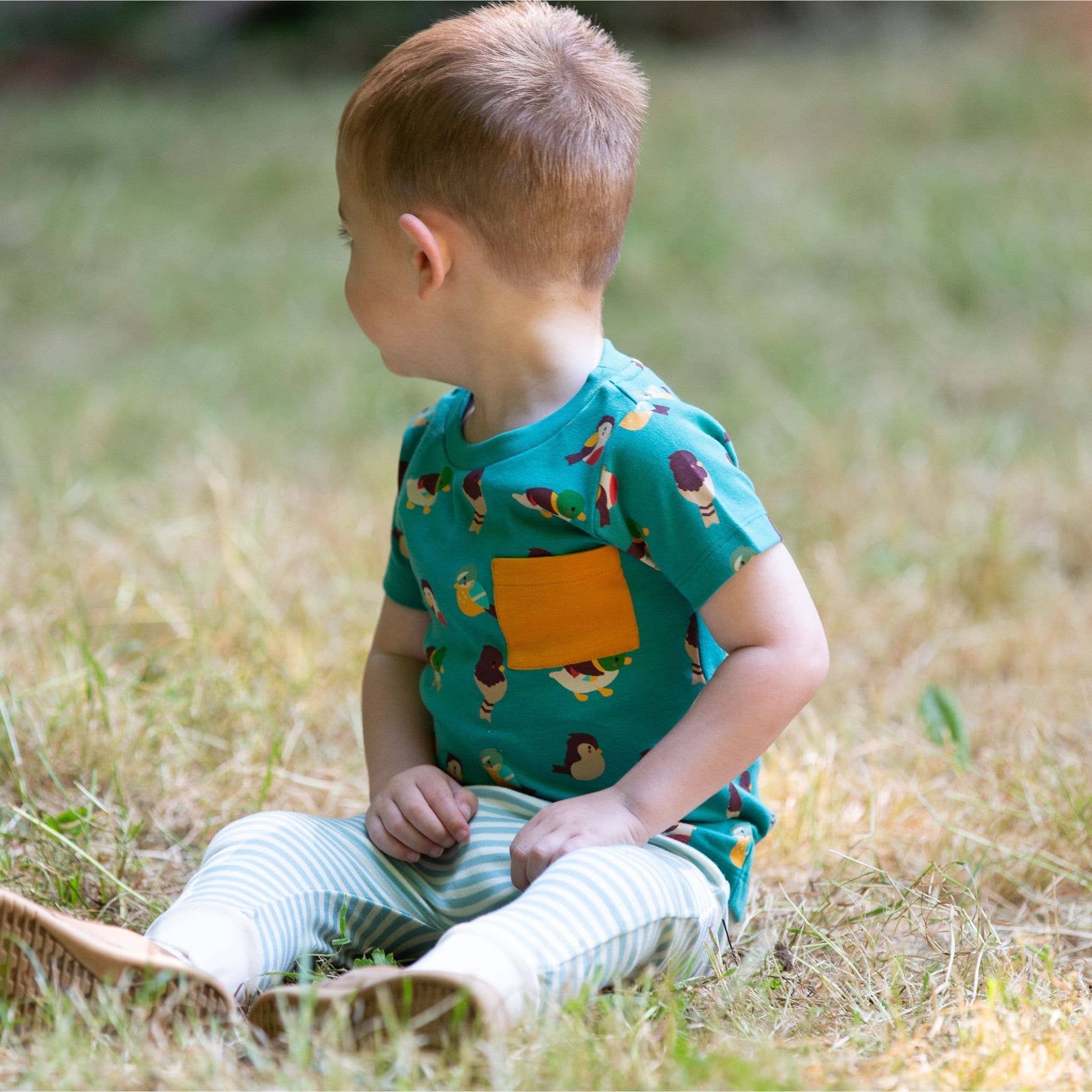 Garden Birds Organic T-Shirt & Jogger Playset for wholesale on Faire1