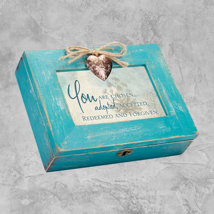 Magnolia - Wholesale Decorative Box - You Are Chosen Distr Lket Box1