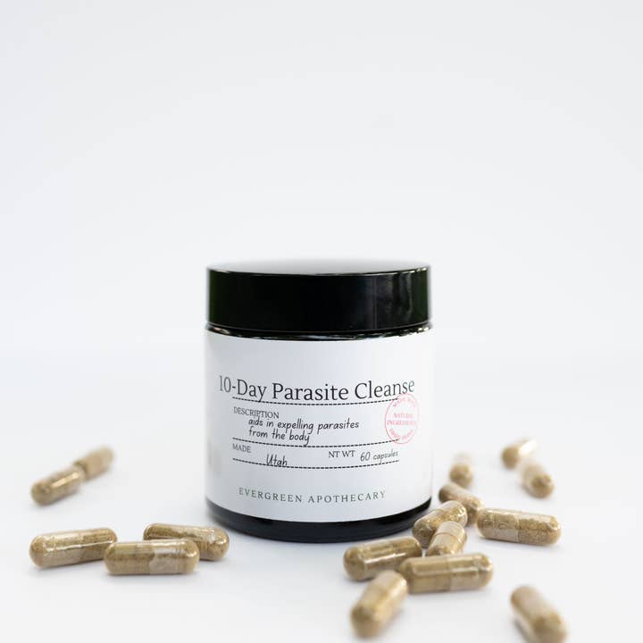 Evergreen Apothecary - Wholesale Oral Supplement/Vitamin - 10 Day Parasite Cleanse, Capsules