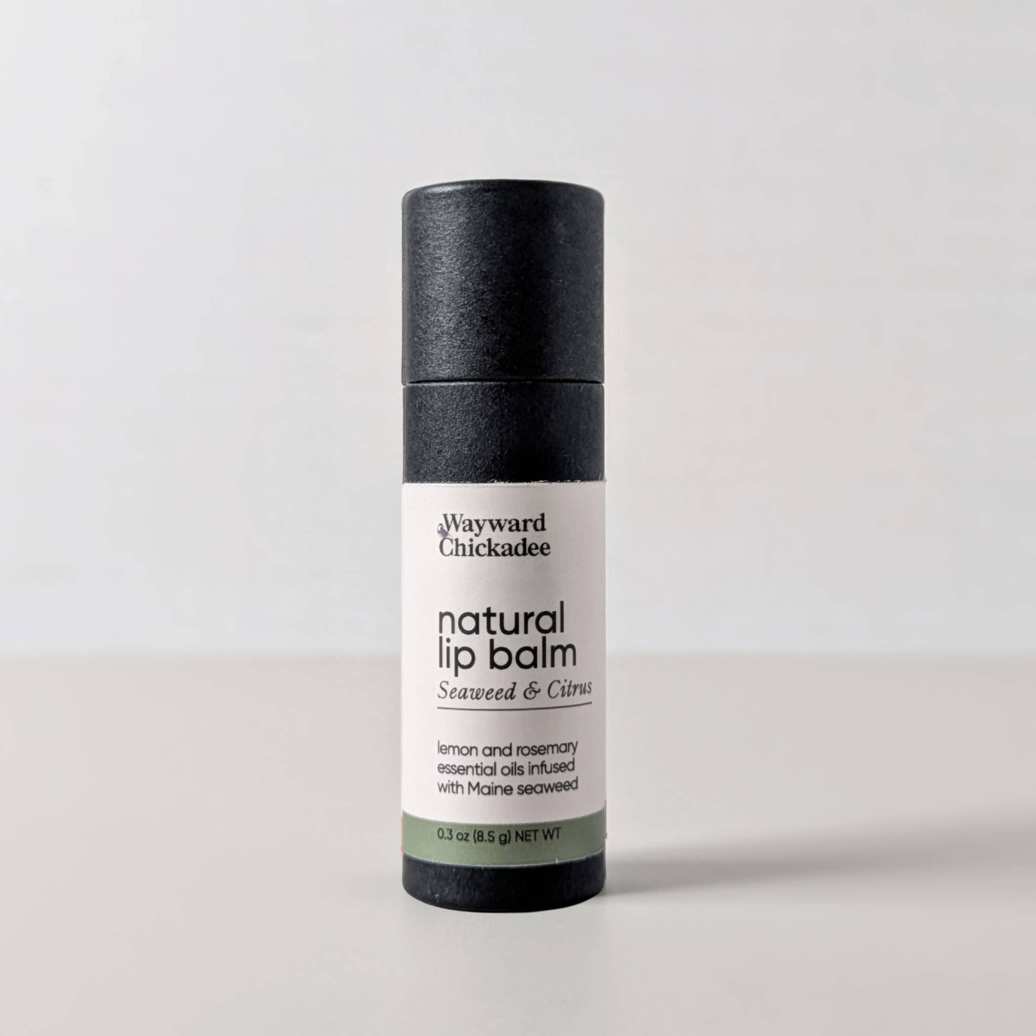 Wayward Chickadee - Vente Baumes à lèvres - Baume à lèvres aux algues et aux agrumes