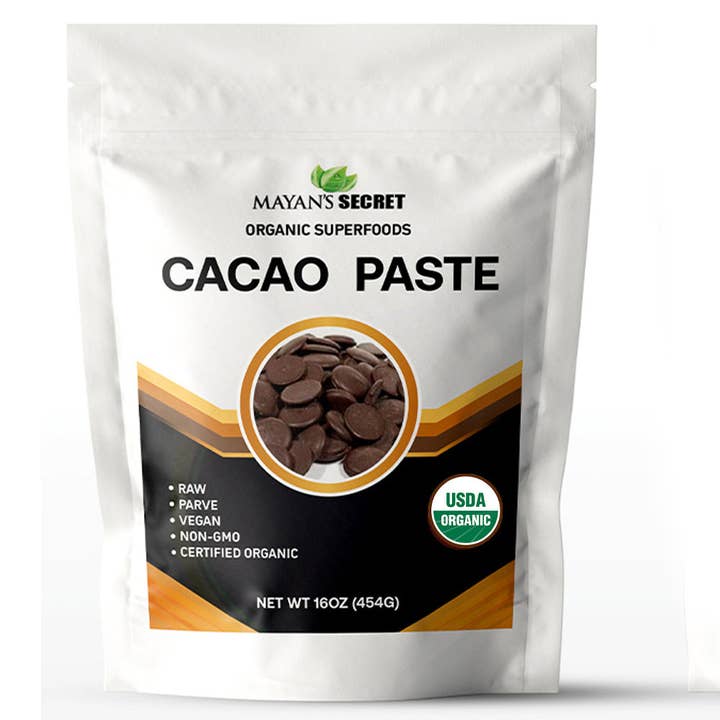 Organic Raw Cacao Paste for wholesale by Mayans Secret
