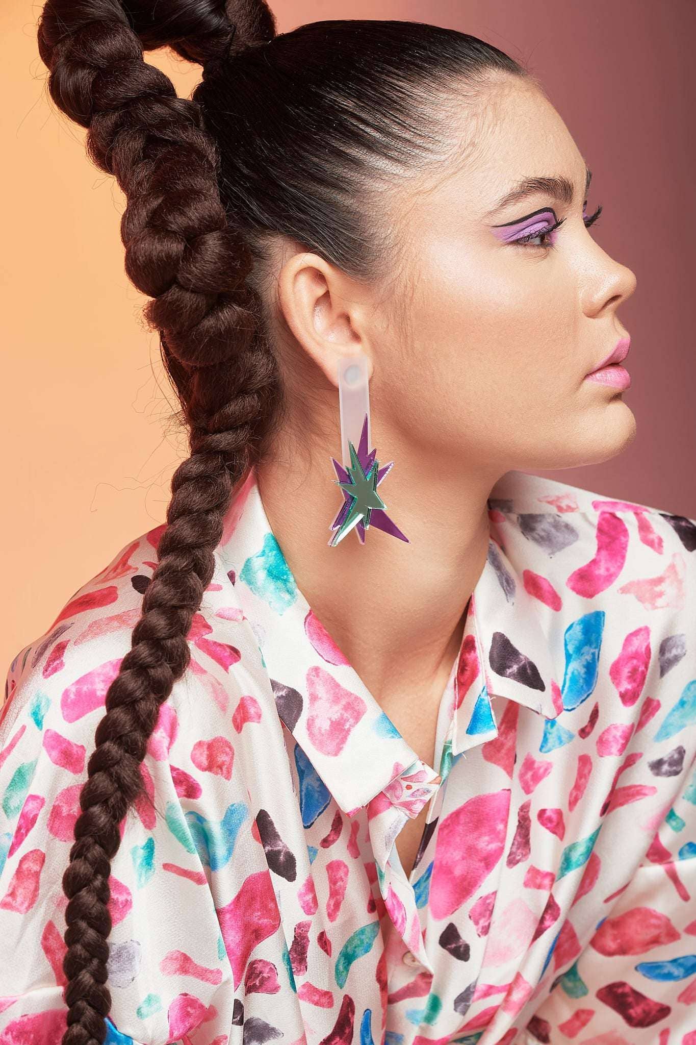 Funk Da Queen - Wholesale Dangle Earrings - Rock Quitar | Earrings1