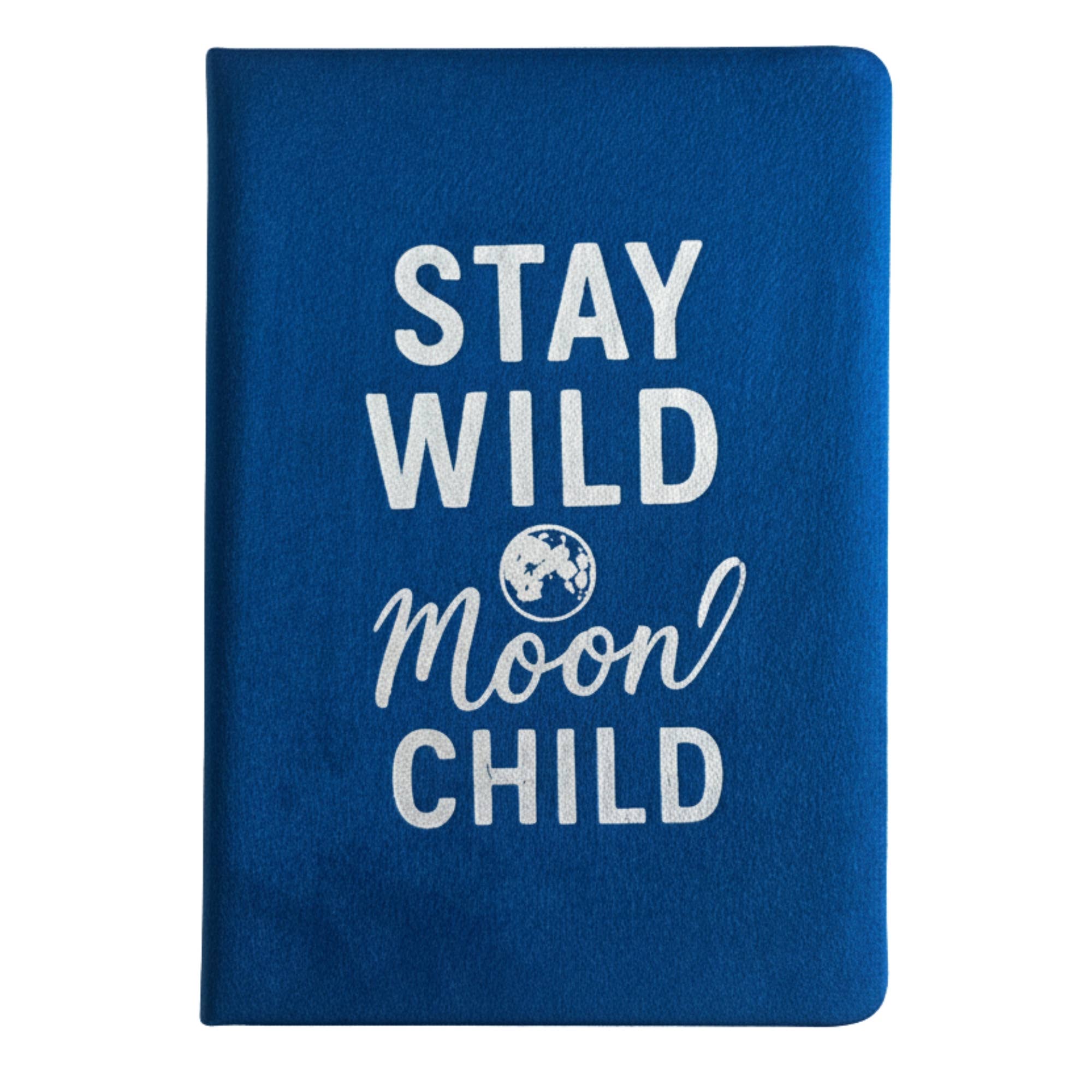 AW Artisan - Wholesale Journal/Diary - Velvet Notebook - Stay wild, moon child0
