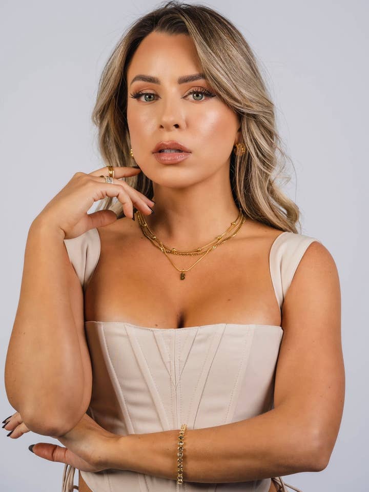 Dainty Initial Necklace for wholesale by House of Jewels Miami