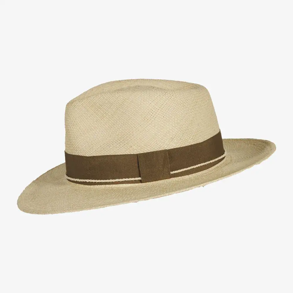 Naturale Autentico Cappello Panama Fedora - Stile Quito in vendita all'ingrosso su Faire4