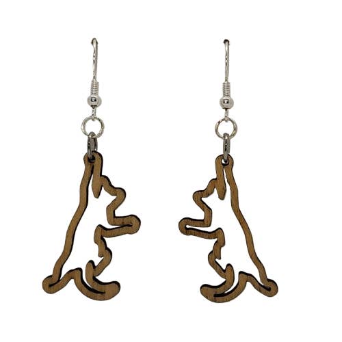 Katzenspringen für den Großhandel von Al Wood Earrings