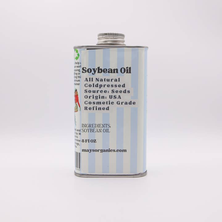 May's Market @ TLM - Wholesale Bath/Body Oil - All-Natural Soybean Oil, Cold Pressed Nutrient-Rich Carrier Oil for Skin Softening, Hair Nourishment, & Massage1