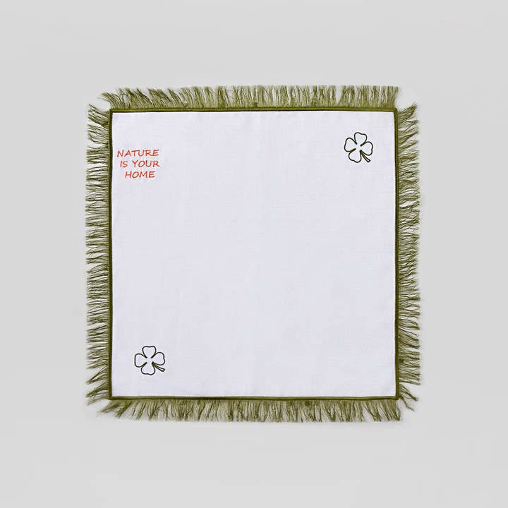 SERVILLETA CUATRO HOJAS para venta al por mayor de Cibelle