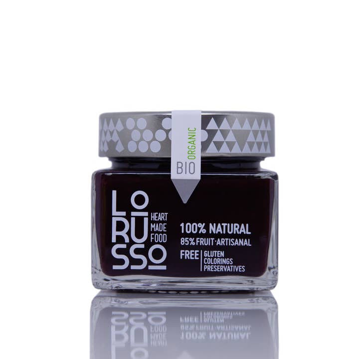 LoRUSSo - Wholesale Jam/jelly - Organic artisanal blackberry jam 85% fruit - 305g2