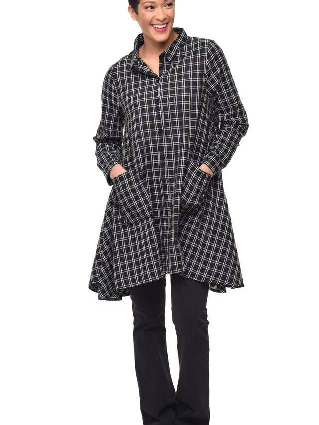 Top abotonado Demi CV537 en Bowery* para venta al por mayor de Tulip Clothing