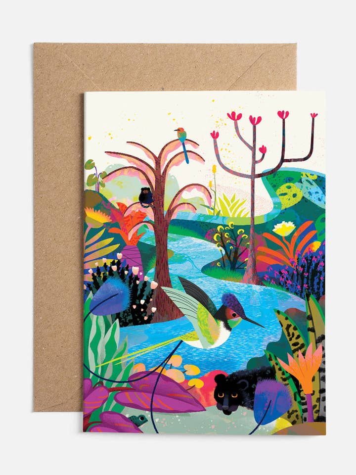 Amazon Rainforest | Card for wholesale by Sunny Beast