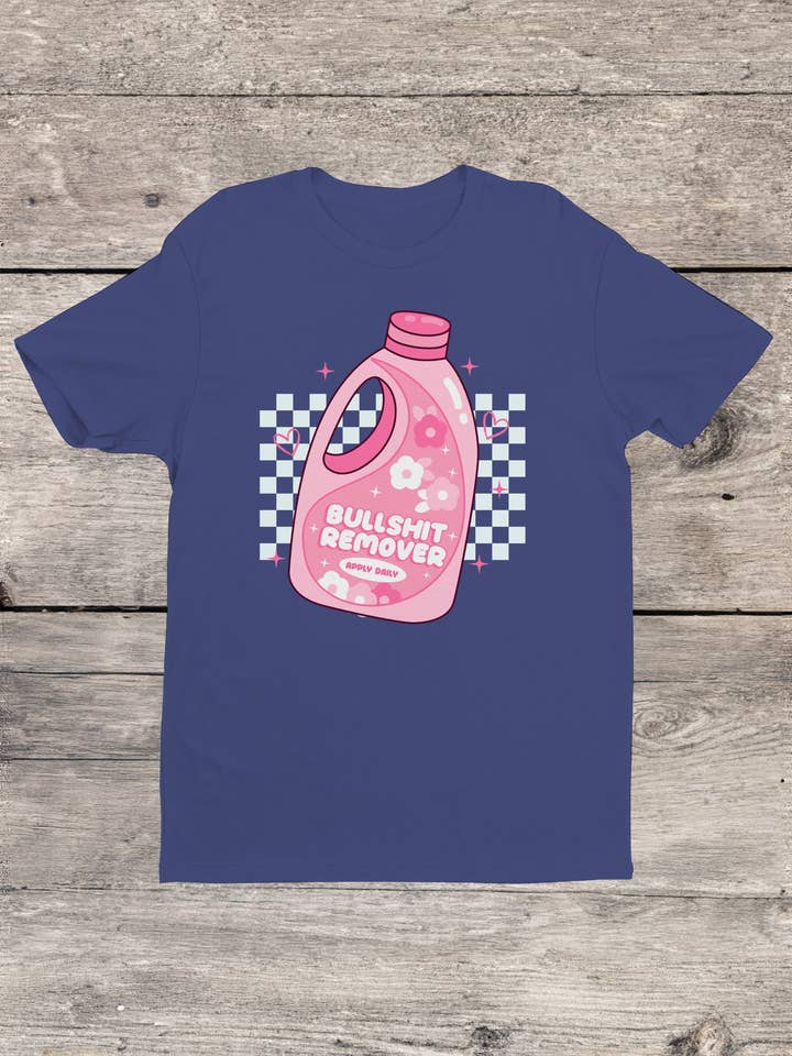 Pink Bullshit Remover Design Women's T-shirt for wholesale by Swift Retail