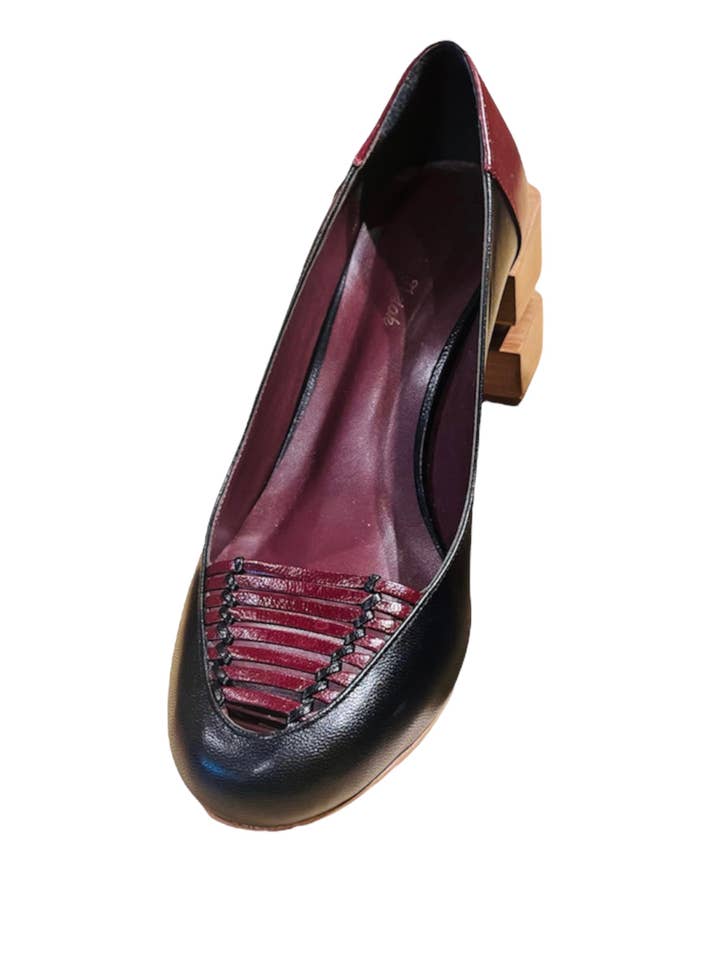 Nature by Trejok Limited Liability Company – wholesale Platåskor - Dam – Catalina trä staplade klackar 3