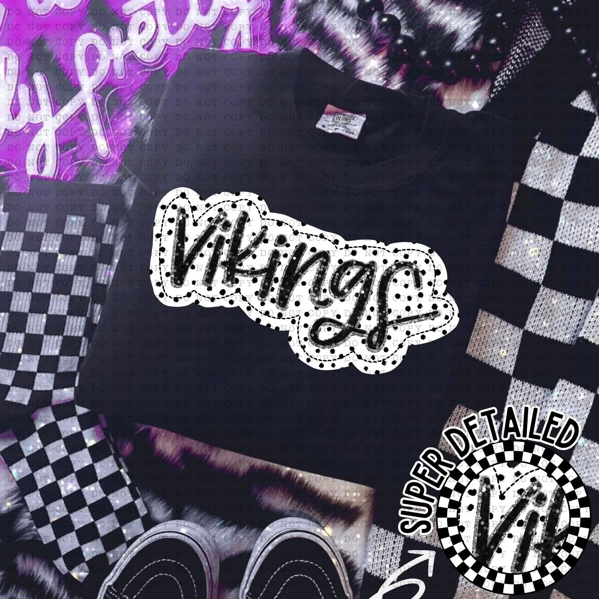 Simple Tymes – Engroshandel Sublimationstryk – Dotted Applique Teams DTF-print70