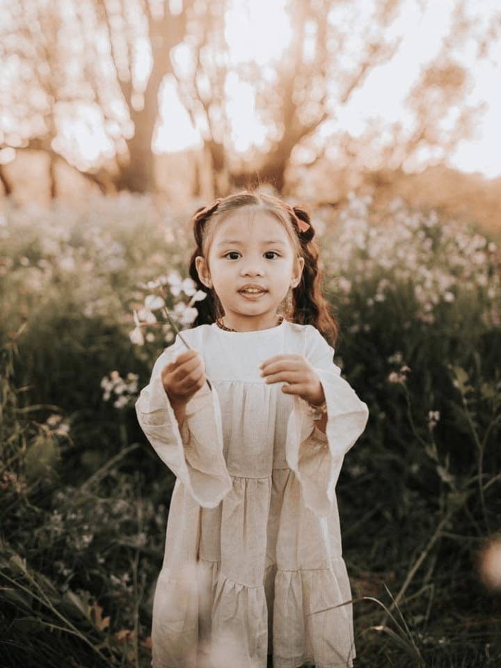 Luka dress for wholesale by Wolfie Kids