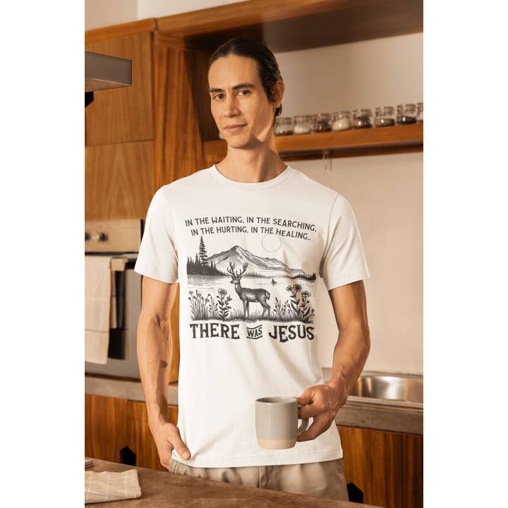 There Was Jesus Graphic Tee for wholesale by Carolina Moon