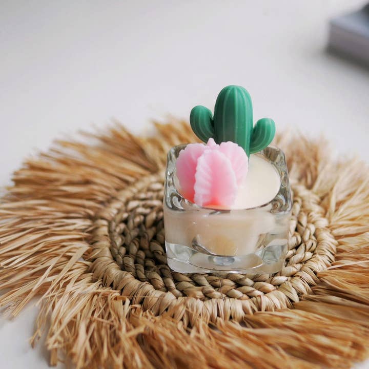 ZOETSTUDIO - Wholesale Novelty Candle - Cactus & Succulent Tealight Candles | Soy Wax Blend4